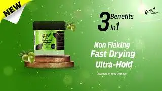 Introducing the all-new Radiant Styling Gel infused with Olive Oil