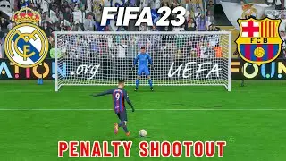 Real Madrid vs Barcelona - Final - Penalty Shootout - Atsrown Gaming | FIFA 23
