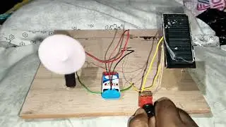 Solar panel 🤔🔭#experiment #sciencefairproject #science