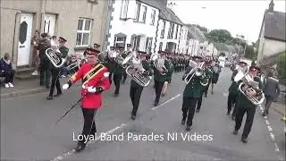 Maguiresbridge Silver Band (1) @ Co Fermanagh Black Saturday Parade 2022