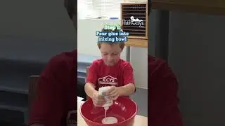 Easy DIY Slime Recipe for Kids | Fun Sensory Activity #shorts