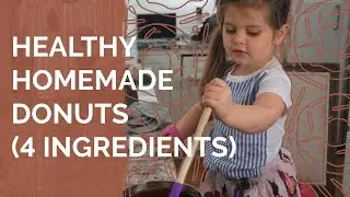 Homemade Donuts (4 Ingredients) : Gluten Free Donuts your Kids LOVE