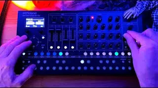 Minimal Techno live - Dawless hardware - Roland SH-4D - 127 BPM I Jam series #10