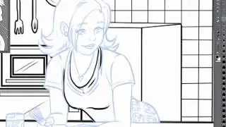 Behind The Scenes of Bad Date Kate's Comic Series on Patreon