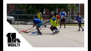 Baltimore youth get to play hockey like the pros