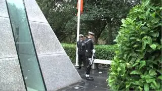 1 Arty Reg and Irish Naval Service at the National Memorial 26 July 14