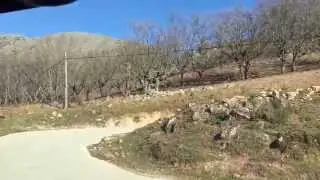 Subida al Hotel Nabia en Candeleda