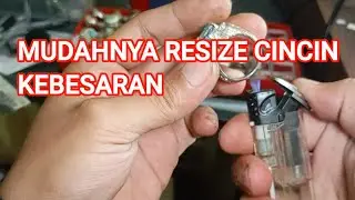 Tips Tutorial Cara Risize cincin , mengecilkan cincin mudah tanpa ke tukang pengrajin
