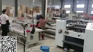 two pieces folder gluer