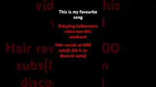 Hair reveal at 600 subs #music #artist #art #2d