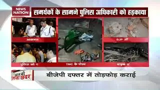 Bengal violence: TMC MLA Jitendra Tiwari intimidates police in Asansol