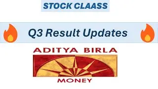 aditya birla money Q3 RESULTS UPDATE #NSE #BSE #RESULT #ADITYA BIRLA SECURITIES MONEY