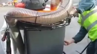 Litter Vacuum Street Sweeper Commercial Garbage Collector by Industrial Air Solutions, Inc.
