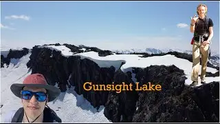 The Monkey Men Hike Gunsight Lake Trail