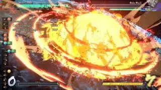 DRAGON BALL FighterZ_UI Goku Extended Combo
