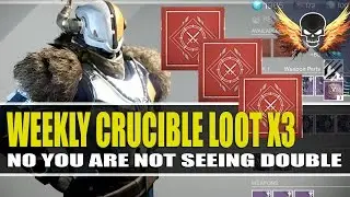 The True Meaning of War Weekly Crucible Bounty Rewards X3 7.27.16