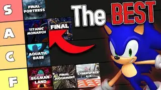Рейтинг всех ФИНАЛЬНЫХ уровней в игре Sonic.