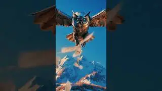 Fucharstik Robot owl Robot #dro#shorts #viralvideo #children #ai #owl #funny
