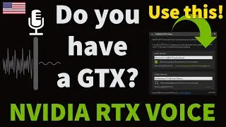 HOW TO Remove Background NOISES - NVIDIA RTX VOICE