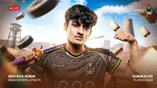 Scrims Live w iQOOSouL | GoBLiN is Live BGMI!❤️🚀