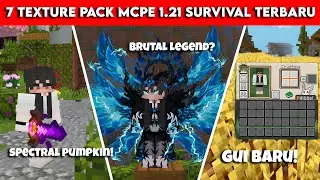7 TEXTURE PACK MCPE 1.21 TERBAIK & WAJIB COBA UNTUK SURVIVAL