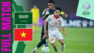 LIVE 🔴 Saudi Arabia vs Vietnam | AFC U23 Asian Cup™ 2026 – Group Stage