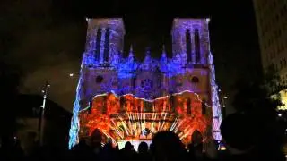 San Antonio church light show 2014