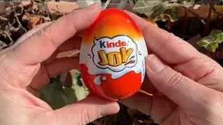 KINDER JOY CHOCOLATE EGG YUMMY ASMR UNBOXING 