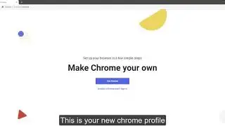 How to create a fresh new profile on Google Chrome