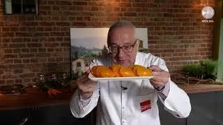 Kochen mit Rainer Sass   Orangen Rucola Salat