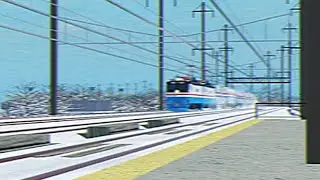 Amtrak northeast corridor winter 2003: found footage