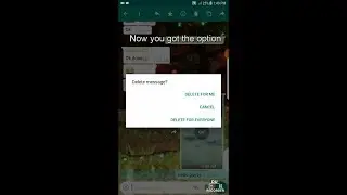 Delete Whatsapp Message for everyone from a group even after 7 Minutes on Android!