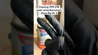 Cleaning Z1B Carbs Barryman&rsquo;s Part 2 #diy #mechanic #racing #kawasaki