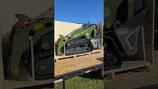 Derette V1000 Delivery Day! #chinese #skidsteer #imports #alibaba #miniskidsteer #diy #lfg #v1000