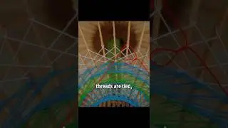 How Chinese Turn Bamboo Into a Traditional Handmade Umbrella #shorts