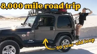 Проверка расхода топлива Jeep TJ Road Trip MPG на практике!