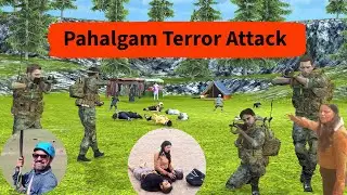 Pahalgam Terror Attack Explained In 3D Animation