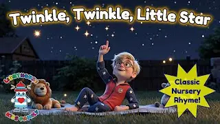 Twinkle Twinkle Little Star | Lighthouse Kids Family | Animated Song with Subtitles