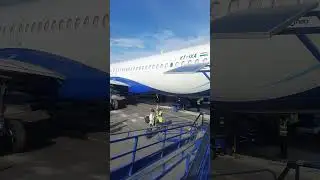 Indigo flight @ Imphal airport