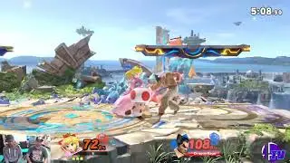 Shark Tank #157 Winners Round 3 - Samsora (Peach) Vs. Magikarp (Kazuya) - SSBU Tournament