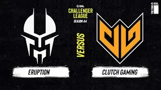 Eruption vs. Clutch Gaming - Map 1 [Anubis] - ESL Challenger League S44 - Group A - AP