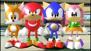 Sonic R in Sonic Adventure