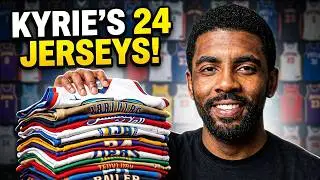 Kyrie Irving REVEALS His Personal Collection of 24 NBA Jerseys!