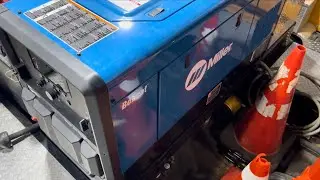 Miller 265 air pak, how I mounted it in my truck