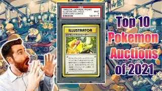 [Pok&eacute; Market Monday] Top 10 Pok&eacute;mon Auctions of 2021