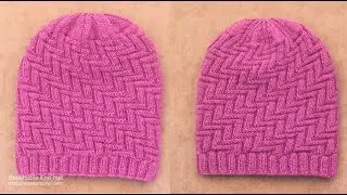 Sunayana Negi&rsquo;s Free Reversible Knit Hat Pattern for Beginners and Experts.