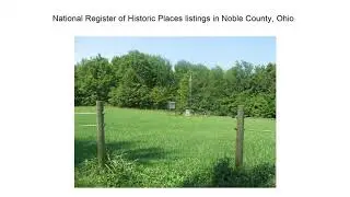 National Register Of Historic Places Listings In Noble County, Ohio