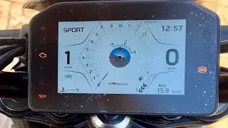 How to change Sport Mode Kawasaki Z900 2025