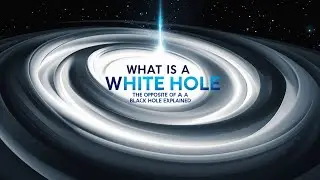 Что такое белая дыра? ⚪ Противоположность чёрной дыре: объяснение #Космос