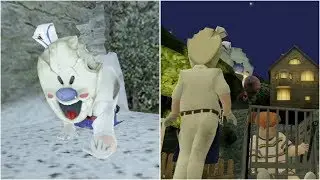 Ice Scream Episode 2 Jumpscares And Game Over Scene